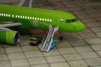 ������ ������� Airbus A320 Neo, ������������ S7 Airlines ������.  � ���������� ������. 